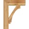 Ekena Millwork Imperial Block Rough Sawn Bracket w/ Offset Brace, Western Red Cedar, 8"W x 26"D x 34"H BKT0806X26X34IMP05RWR - alternate 2